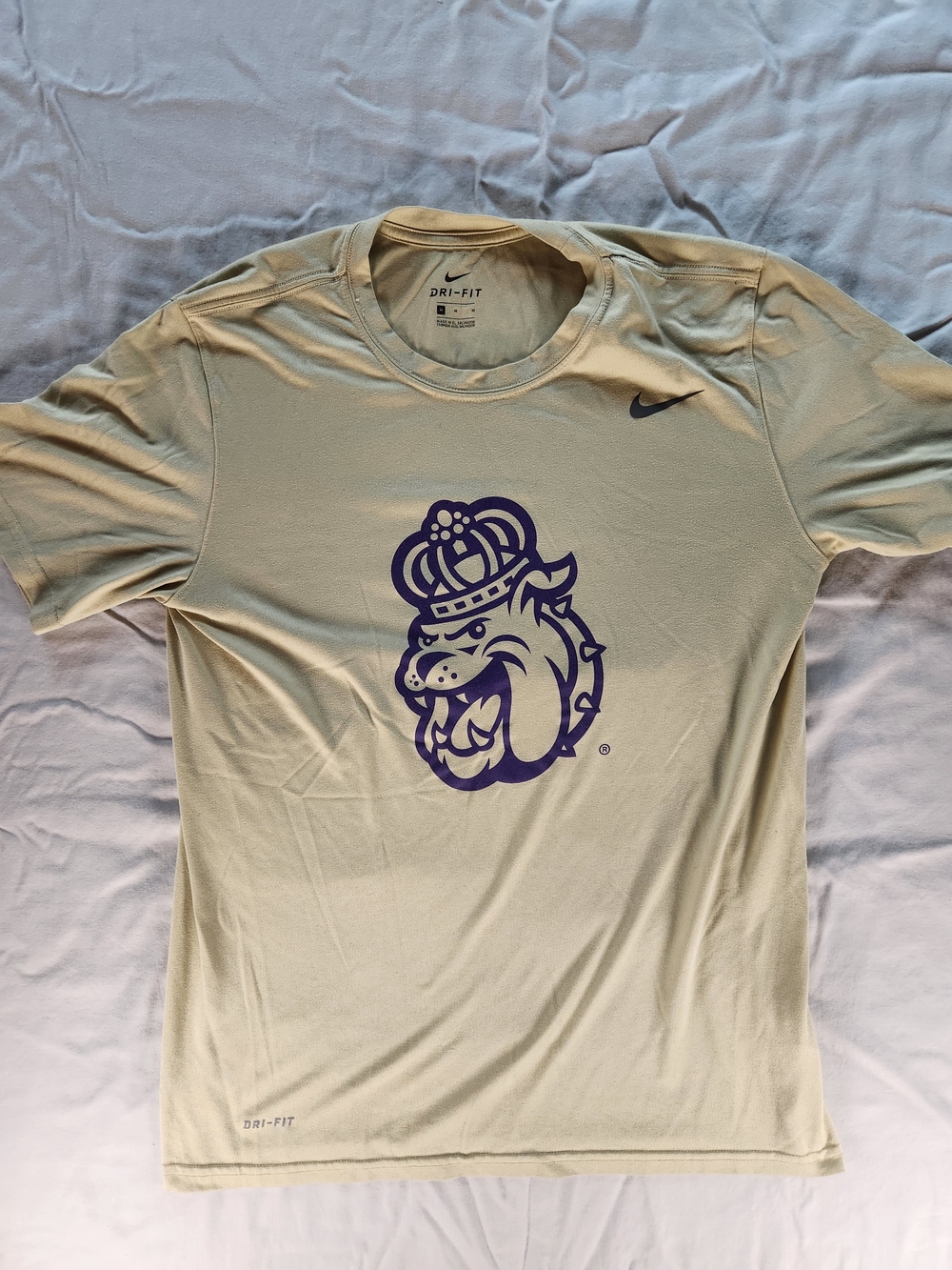 Nike Dri-FIT Men's Size M James Madison University Graphic Logo T-Shirt